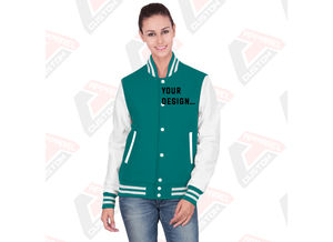 Hot Selling <b>Men's</b> Casual Street Wear <b>Canvas</b> Varsity <b>Jacket</b> with Stand Collar New Fashion Customized Printing Breathable for <b>Men</b> - Product Image 3