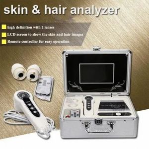 Analyseur de peau du visage portable authentique de 7 pouces à écran HD Machine de détection de problèmes de cheveux et de peau Équipement de beauté de haute qualité - Product Image 2