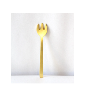 Tenedor de latón, 2 piezas, cubiertos y tenedor de latón, cuchara, mango atractivo, Diseño Artesanal, tenedor de latón a un precio razonable - Product Image 3