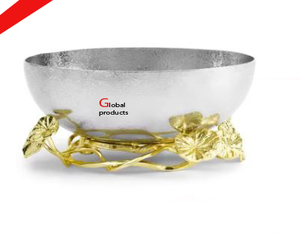 Cuenco de condimentos con acabado de plata de metal con acabado de plata de calidad estándar para restaurante y bar de hotel - Product Image 3