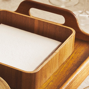 Bandejas de almacenamiento para cocina y decoración del hogar bandeja de madera natural sostenible ecológica de fábrica - Product Image 4