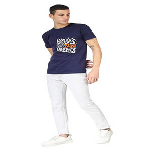 Meilleures ventes T-shirt unisexe 100% coton à col rond 180Gsm-230Gsm motif imprimé à manches courtes t-shirts vierges en gros pour hommes - Product Image 2