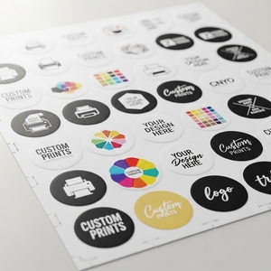 Hoja de etiquetas adhesivas rectangulares reciclables imprimibles para etiquetado y decoración de productos alimenticios al por menor de oficina - Product Image 4