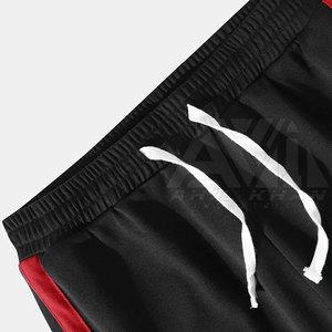 Pantalons cargo pour hommes, en coton molletonné, avec poche latérale, pantalons de jogging, logo personnalisé, OEM ODM - Product Image 3
