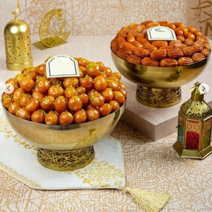 Modern Table Top Dessert Display Top Quality Silver Metal Serving Bowl Home Dinnerware Dessert Dish For <b>Weddings</b> <b>Chocolate</b> Bowl - Product Image 6