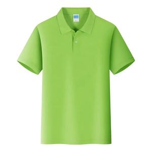 Vente en gros de polo décontracté à manches courtes pour hommes respirant 100% polo en coton et polyester de haute qualité pour hommes 2025 - Product Image 1