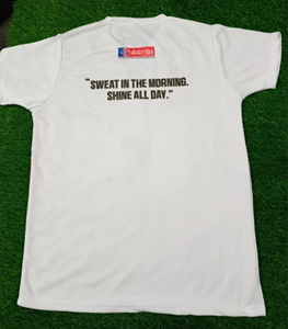 เสื้อยืดลำลองใส่ได้ทั้งชายและหญิงออกแบบลาย100% ผ้าฝ้ายออร์แกนิกน้ำหนัก200กรัมพร้อมลวดลายโพลีเอสเตอร์/ ผ้าฝ้าย - Product Image 4