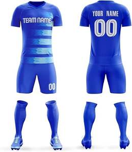 Uniforme de Fútbol Sublimado con Logotipo Personalizado para Hombre, Camiseta de Fútbol de Poliéster - Product Image 2