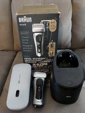 Maquinilla de afeitar eléctrica Braun Series 8 8567cc para hombre, 4 + 1 Elementos de afeitado y recortadora de pelo largo de precisión cerrada y suave, húmedo y seco - Product Image 5