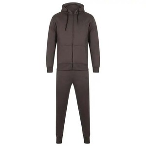 Cremallera hasta Color personalizado Hombres Chándales Conjuntos de manga larga Precio barato Algodón Transpirable Ropa de invierno Deportes Hombres Chándales Todos los tamaños - Product Image 1