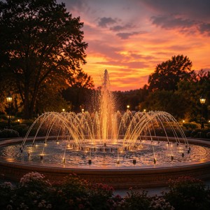 Custom Stainless Steel Garden Fountain Landscape Water Feature for Villa Hotel Park Commercial Projects - Product Image 3