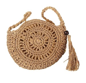 Sacs en toile de jute de forme ronde de qualité de luxe Design supérieur Taille personnalisée Sac fourre-tout en toile de haute qualité fait à la main avec poignées - Product Image 1