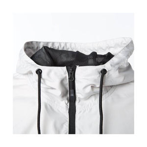 Fabricant de vestes coupe-vent utilitaires personnalisées, vêtements d'extérieur, veste à capuche pour homme, printemps - Product Image 6