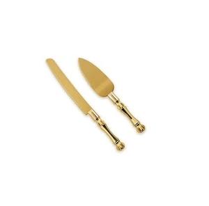 High Selling Brass Knife and Server Kitchenware Use Custom logo Simple Design Brass Knife and Server for Wedding Parties - Product Image 1