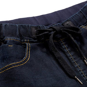 Ropa de calle informal de alta calidad, pantalones vaqueros de talla grande para hombre, pantalones cortos, fabricantes de pantalones cortos vaqueros holgados personalizados, pantalones cortos para hombre - Product Image 4