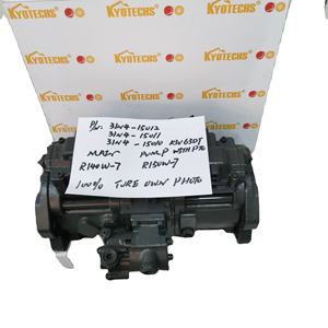 Flutek ปั๊มไฮดรอลิกปั๊มหลักไฮดรอลิกปั๊มลูกสูบ K5V80DT-112R สำหรับคาวาซากิ