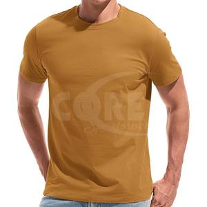 T-shirts pour hommes OEM de haute qualité 100% coton coupe ajustée t-shirts unis vierges personnalisés été respirant pour hommes - Product Image 1