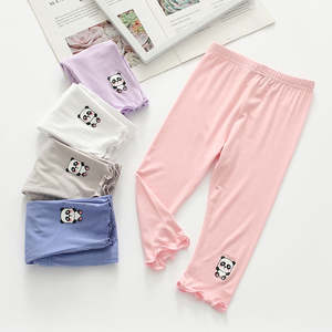 Leggings d'été pantalons courts minces de haute qualité pantalons en coton shorts de sécurité d'été pantalons pour filles de toutes les couleurs pour les filles - Product Image 3