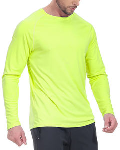 Camiseta de manga larga de algodón 100% Original de alta calidad para hombre, ropa de calle informal, camiseta transpirable de manga completa - Product Image 1