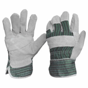 ถุงมือเชื่อมงานหนักคุณภาพสูง ป้องกันการสั่นสะเทือน เสริมความแข็งแรงด้วยหนังวัวแท้  ขอบข้อมือเพื่อความปลอดภัย หนัก 11 ออนซ์ ทนทานต่อการใช้งาน - Product Image 6