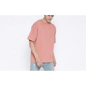 Camiseta de Hombre de Alta Calidad con Cuello Redondo, Nuevo Estilo, Jersey Personalizado, Diseño Sólido, Venta al Por Mayor, Diseño en Blanco, Logotipo Personalizado, 100% Algodón, Talla Grande - Product Image 3