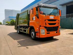 Used Condition Manual Euro 5 Diesel Fuel Giant 15M3 Compressed <b>Garbage</b> <b>Trucks</b> Batch Export Order Departing Soon - Product Image 6