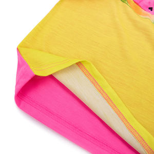 ชุดนอนกางเกงคาปรีลายการ์ตูนสำหรับเด็กผู้หญิงชุดนอนพิมพ์ลายการ์ตูน - Product Image 4