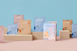 Ensemble de masques de renouvellement de l'éclat SOQU 12 - Product Image 3