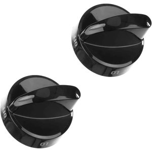 2 X 316442513 Household Surface Burner <b>Knob</b> Compatible with Frigidaire for Kenmore Sears Range <b>Oven</b> - Product Image 1