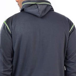 Sudadera Deportiva Corta de Invierno para Hombre, Sudadera con Capucha Personalizada para Gimnasio, Cuello Redondo, Felpa, Antiarrugas - Product Image 4