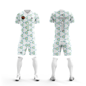 Ensemble d'uniformes de football en tissu 100% polyester au design Unique - Product Image 5