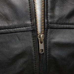 Men's Winter High Street Leather Jackets-Factory Direct Supplier High Quality Front Zip & Pockets Waterproof & Breathable - Product Image 6