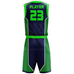 Tenues d'équipe en gros, ensemble de shorts de basket-ball pour hommes et uniformes de basket-ball personnalisés sublimés pour les matchs de ligue junior - Product Image 3