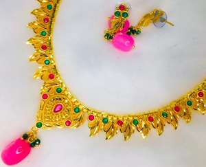 24K Gold Plated Dubai Fashion Jewelry Necklace Set Earrings Bangles Combs <b>Brooches</b> Copper Material for Bulgaria Turkey - Product Image 2