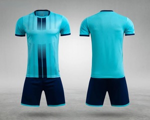 Maillots de football pour hommes à séchage rapide, manches courtes, impression personnalisée, respirants, ensemble de maillots de football, sport, baseball, softball, 100% polyester - Product Image 4