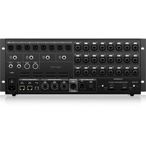 Nouvelle console de mixage numérique stéréo complète WING RACK 48 canaux / 28 bus (Pro Noir, 4 RU) - Product Image 4