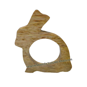 Servilletero en forma de conejo de madera con precio al por mayor de tendencia caliente para el hogar Hotel y restaurante - Product Image 4