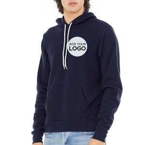 Sudadera con Capucha Básica de Algodón Marrón Bella+Canvas con Cremallera, Sudadera de Algodón y Poliéster - Product Image 5
