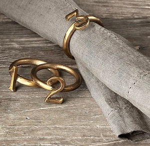 Handcrafted Faceted Solid <b>Wood</b> <b>Napkin</b> <b>Ring</b> Contemporary Geometric Design Premium Table Accessory for Dining Weddings Restaurants - Product Image 4