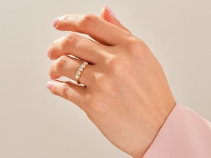 เครื่องประดับแหวนคลาสสิกสำหรับผู้หญิงเครื่องประดับเงินสไตล์ Boho 925เงินสีขาวโทแพซพลอยแฮนด์เมดของขวัญสำหรับภรรยา - Product Image 3