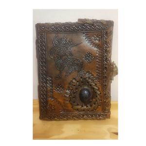 Leather Journal Key Lock Diary with Handmade Deckle Edge Paper <b>Vintage</b> Leather Bound Journal Personalized Gift for Daily Use - Product Image 1