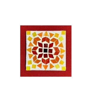 Sous-verre en pierre mosaïque en gros sous-verre de Noël fait à la main Kit de travail du bois pour enfants et Offre Spéciale de taille personnalisée - Product Image 2