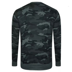 Nuevo diseño 2025 invierno hombres sólido 100% algodón manga completa sudadera fábrica directa de Pakistán - Product Image 3