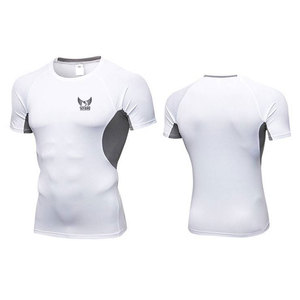 Impression de logo personnalisé T-shirts de fitness pour hommes - Product Image 1