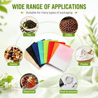 Sachet imprimé sur mesure à trois soudures latérales, emballage alimentaire en Mylar pour bonbons, snacks et poudres