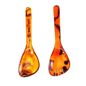 Juego de utensilios para ensalada de acacia, hechos en India, ecológicos, aptos para lavavajillas, para el hogar y la cocina. - Product Image 4