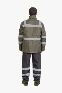High Visibility Breathable Comfortable Jacket Reflective <b>Strips</b> Customizable Workwear Waterproof Bulk Supply - Product Image 4