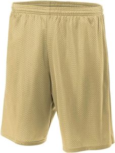 Meilleure qualité 100% Polyester Basketball Shorts haute qualité solide motif maille Quickdry respirant cordons fermeture à glissière - Product Image 4