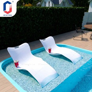 Tumbona Plegable Ajustable con Cojín, Resistente a la Intemperie, para Piscina, Playa, Patio, Hogar, Resort, Hotel, Silla de Descanso - Product Image 3