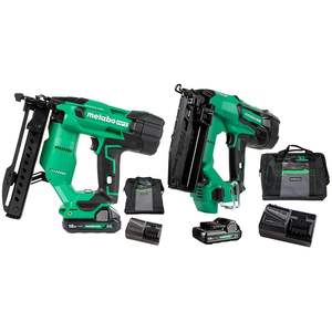 Kit de Clavadora y Grapadora Inalámbrica MultiVolt de 18V, Tipo Clavadora de Acabado Recto - Product Image 1